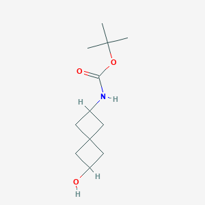 CAS号：1000933-99-2|(6-羟基螺[3.3]庚-2-基)氨基甲酸叔丁酯