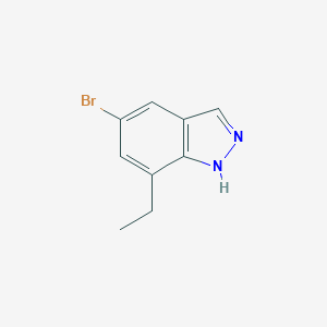 CAS: 635712-49-1|5-Bromo-7-ethyl-1H-indazole