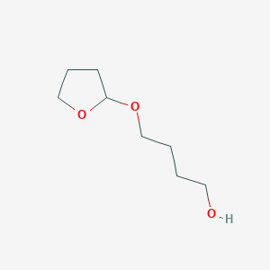 CAS: 64001-06-5|4-((Tetrahydrofuran-2-yl)oxy)butan-1-ol