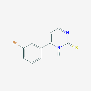 CAS: 874766-81-1|4-(3-溴苯基)嘧啶-2-硫醇
